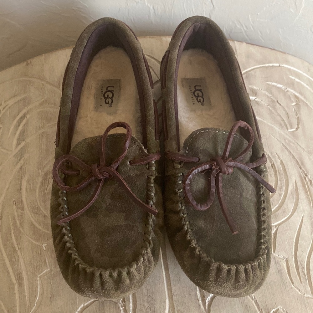 Kids Camo Ugg Slipper